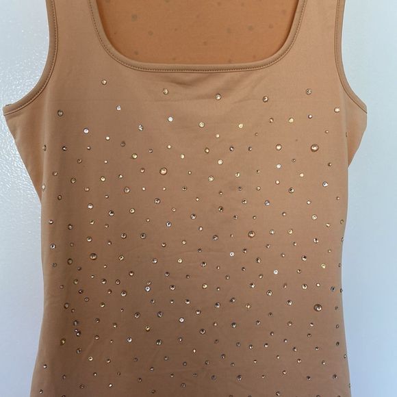 Nude rhinestone dress Small - Picture 2 of 3